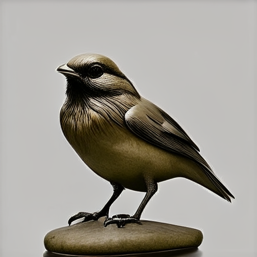 Bird sculpture 0.50